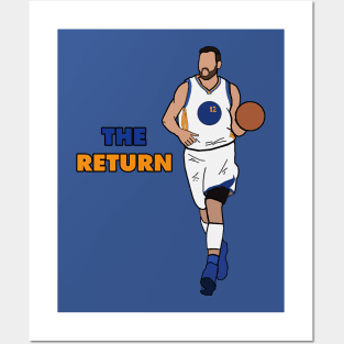 Andrew Bogut 'The Return' - NBA Golden State Warriors Posters and Art